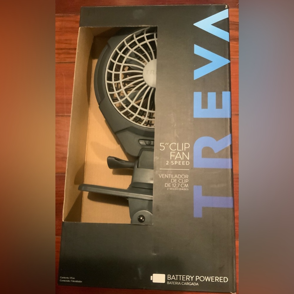 Treva battery fan